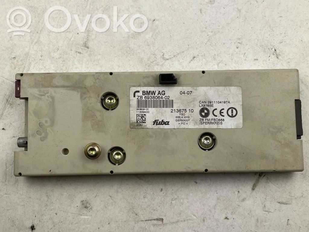BMW 7 E65 E66 Antenos stiprintuvas 