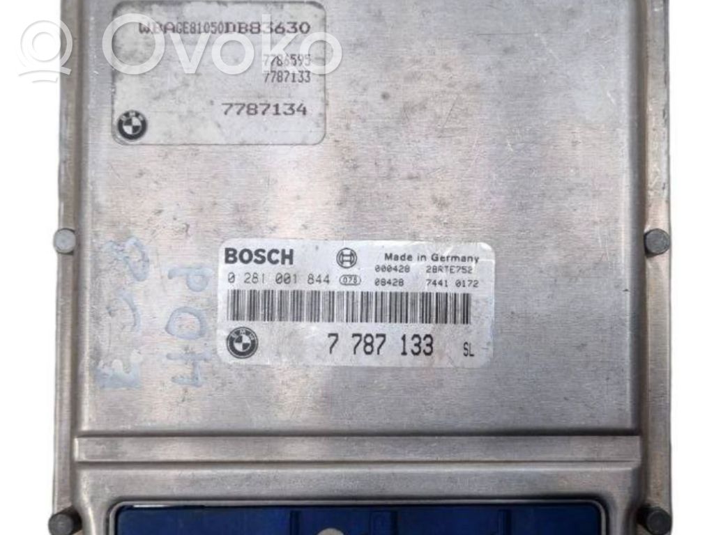 BMW 7 E38 Motorsteuergerät/-modul 