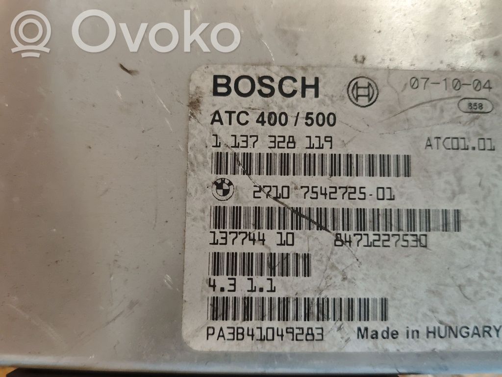 BMW X3 E83 Steuergerät Verteilergetriebe 
