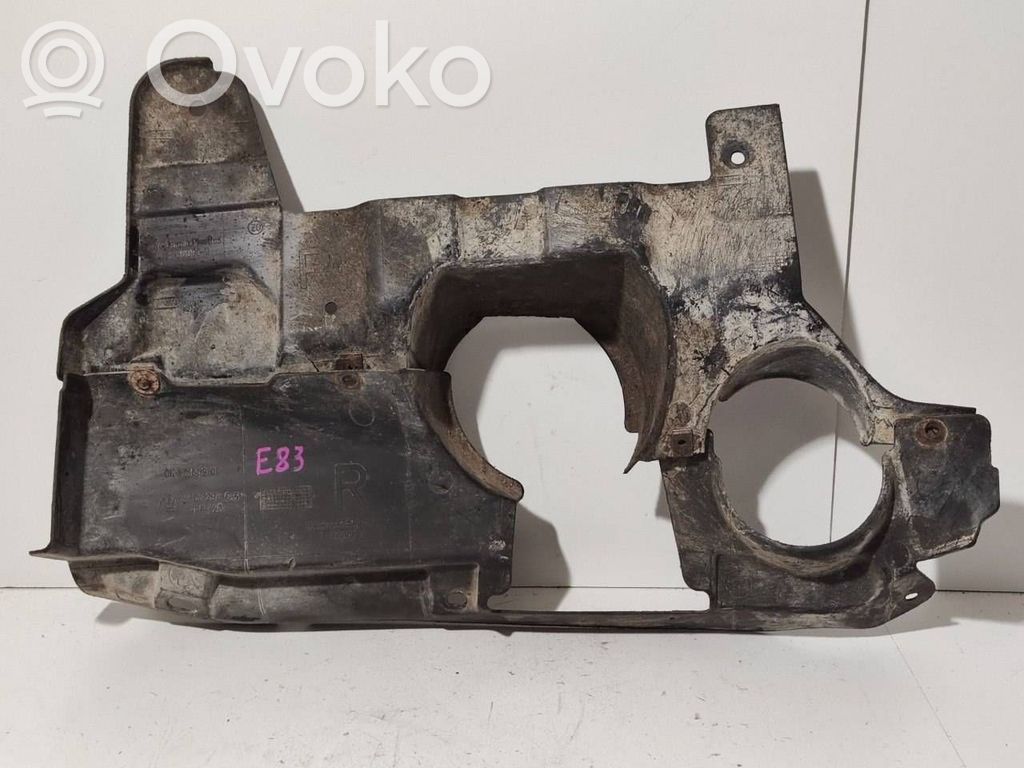 BMW X3 E83 Front underbody cover/under tray 