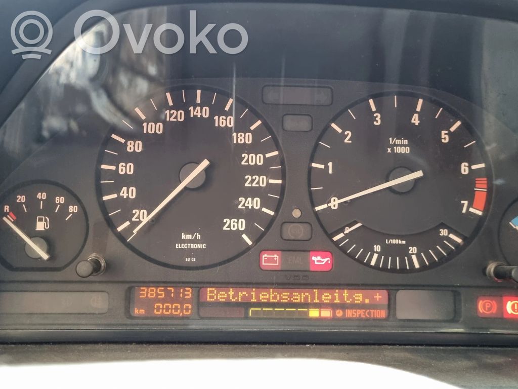 BMW 5 E34 Speedometer (instrument cluster) 