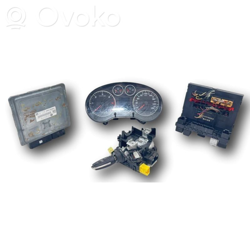 Audi A3 S3 8P Engine ECU kit and lock set 