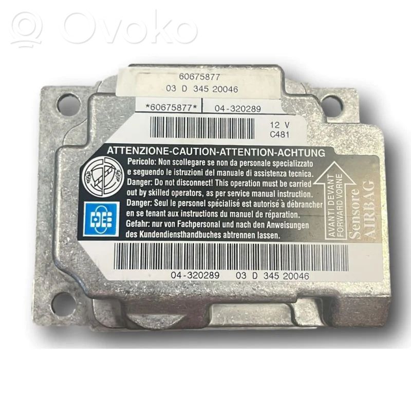 Alfa Romeo 156 Airbag control unit/module 