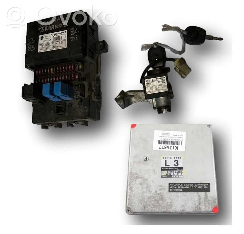 Nissan Terrano Engine ECU kit and lock set 