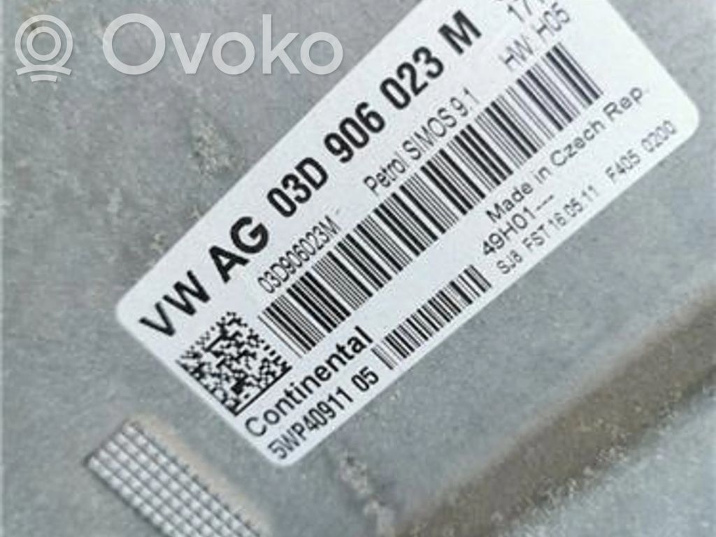 Engine control unit/module ECU   3D906023M,5WP4091105