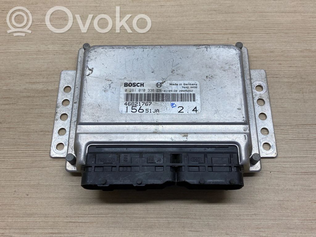 Alfa Romeo 156 Engine control unit/module 