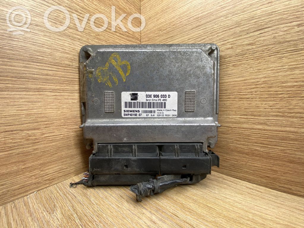 Seat Ibiza III (6L) Engine control unit/module 