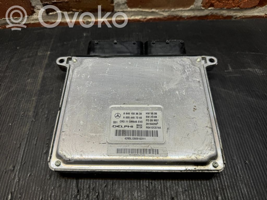 Engine control unit/module   A6461503634,28184265,A0054467340