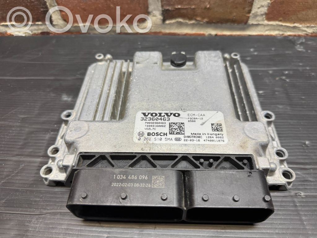 Engine control unit/module ECU   32360463,32360463,1034486096,0261S105M6