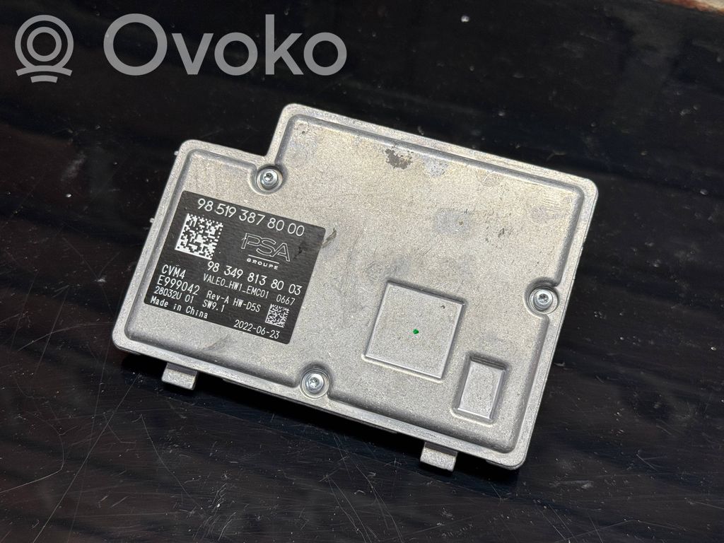 Engine control unit/module   9851938780,28032U,E999042,9834981380