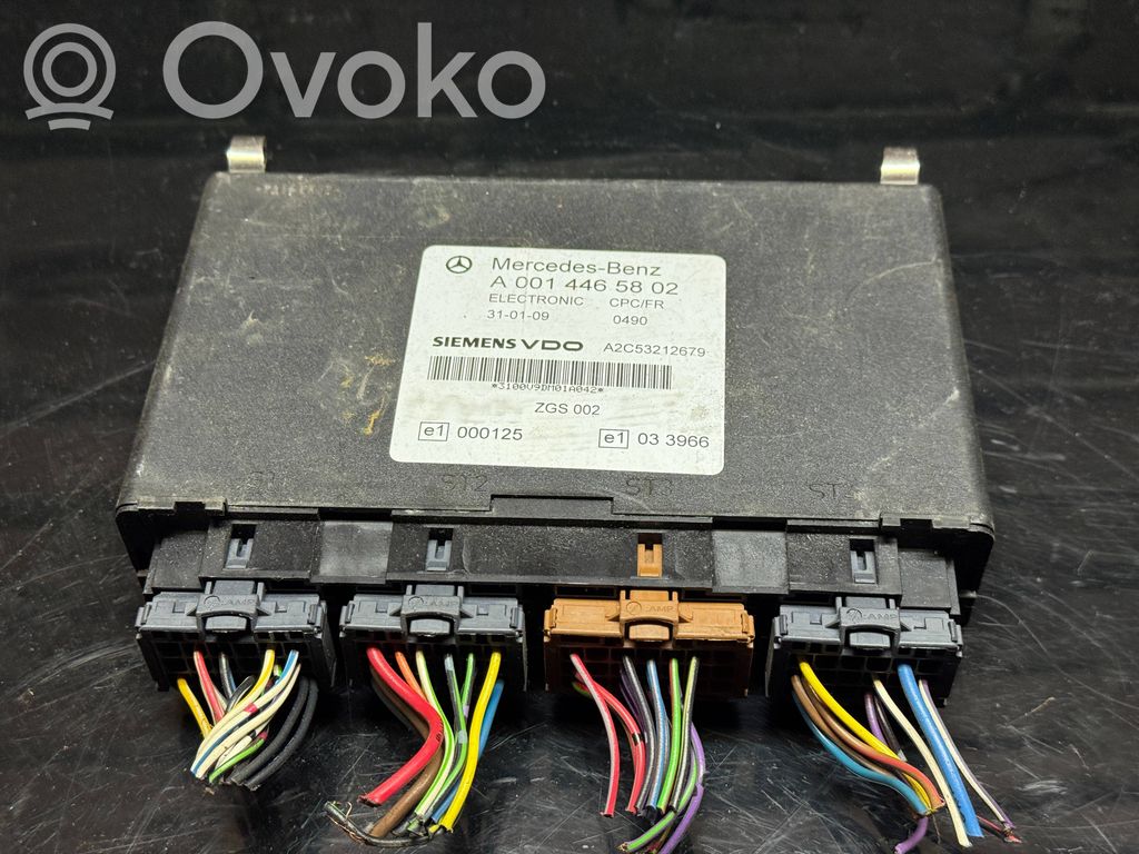 Engine control unit/module ECU   A0014465802,A2C53212679