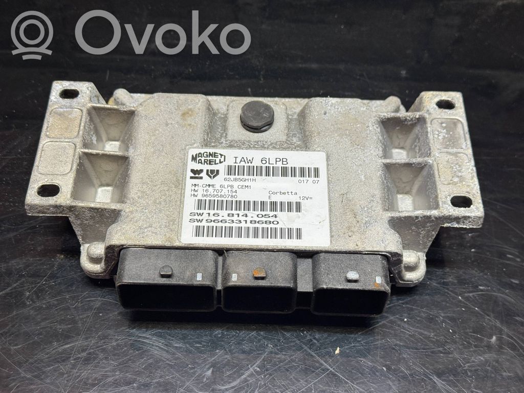 Peugeot 307 Engine control unit/module 