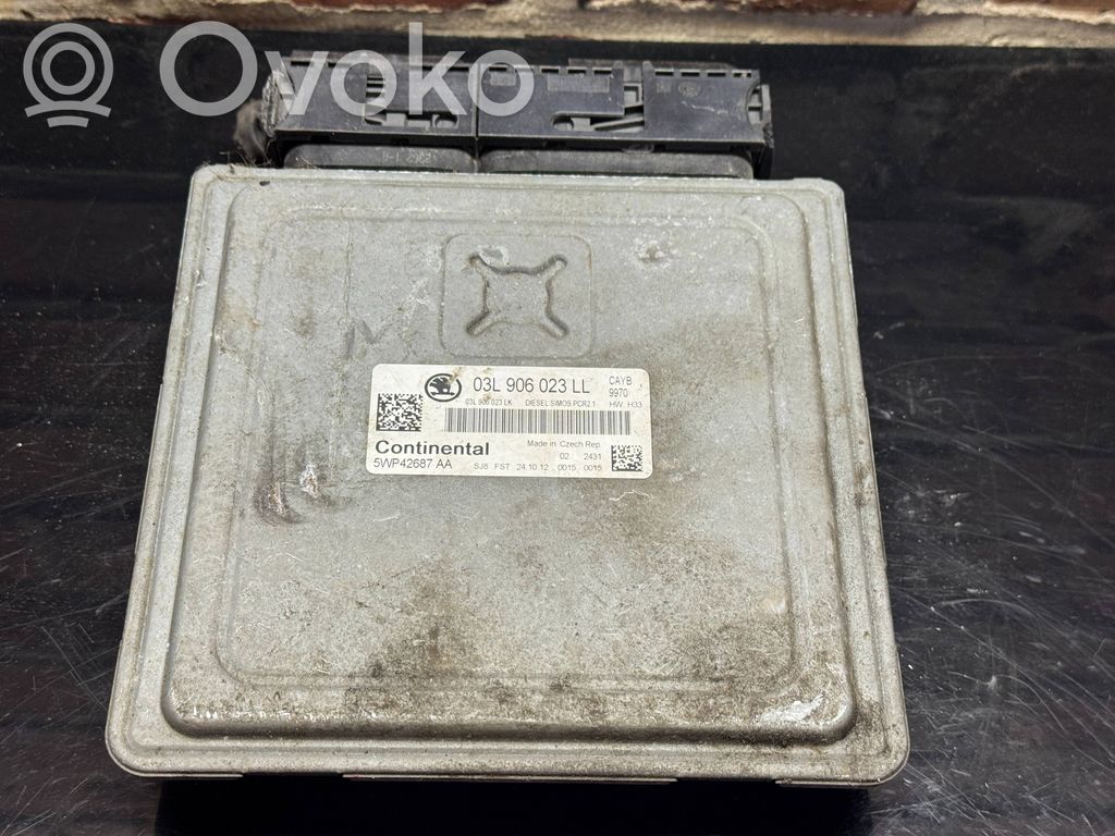 Skoda Roomster (5J) Engine control unit/module 