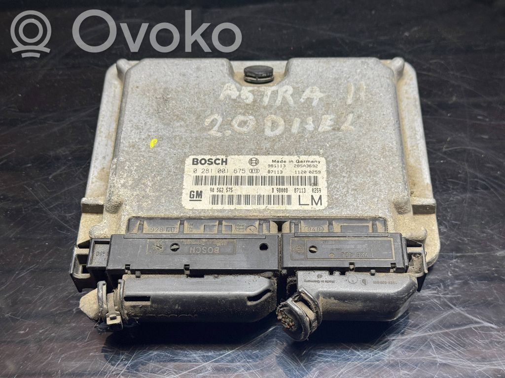 Engine control unit/module   28SA3692,0281001675,90562575