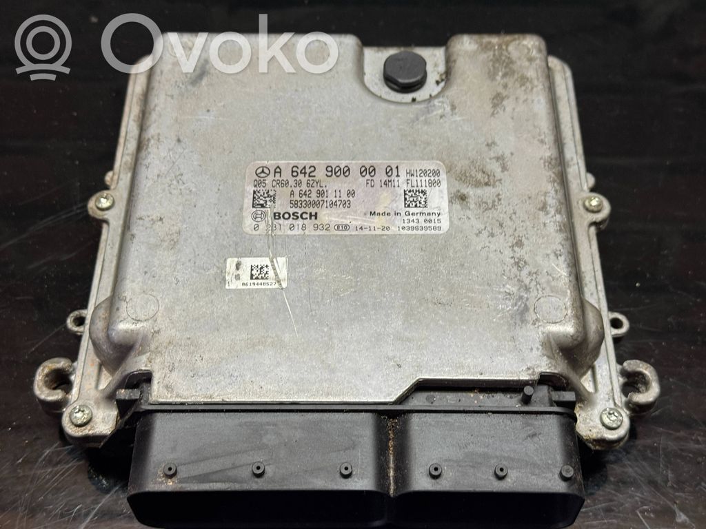 Mercedes-Benz Sprinter W906 Sterownik / Moduł ECU 