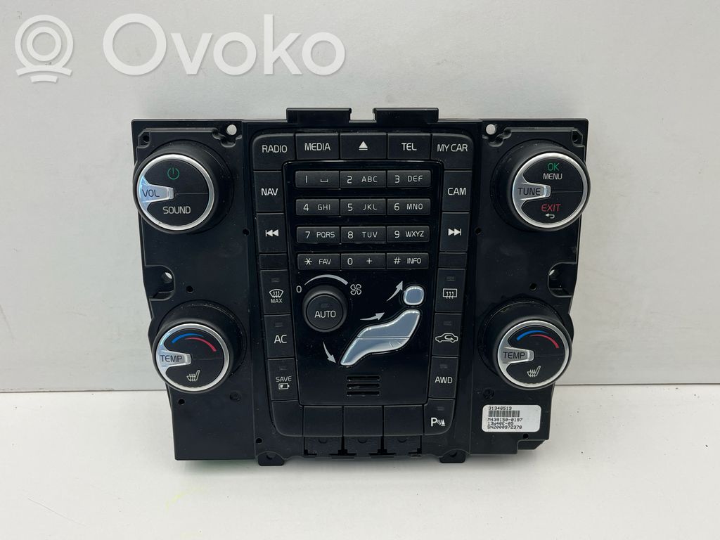Volvo V60 Climate control unit 