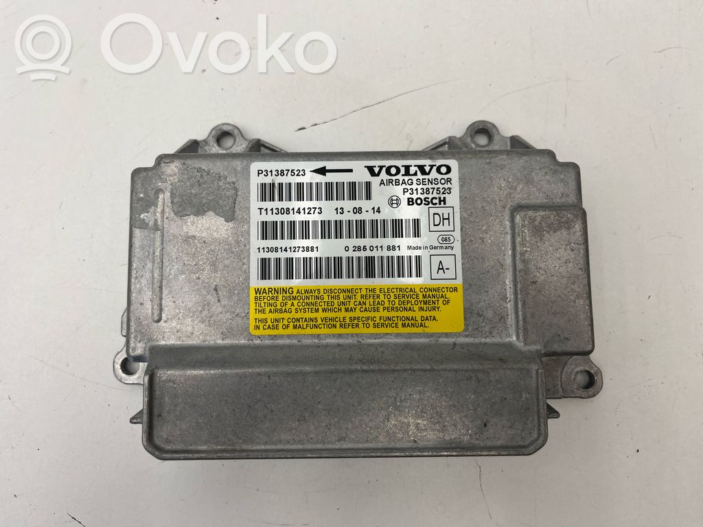 Volvo V60 Airbag control unit/module 