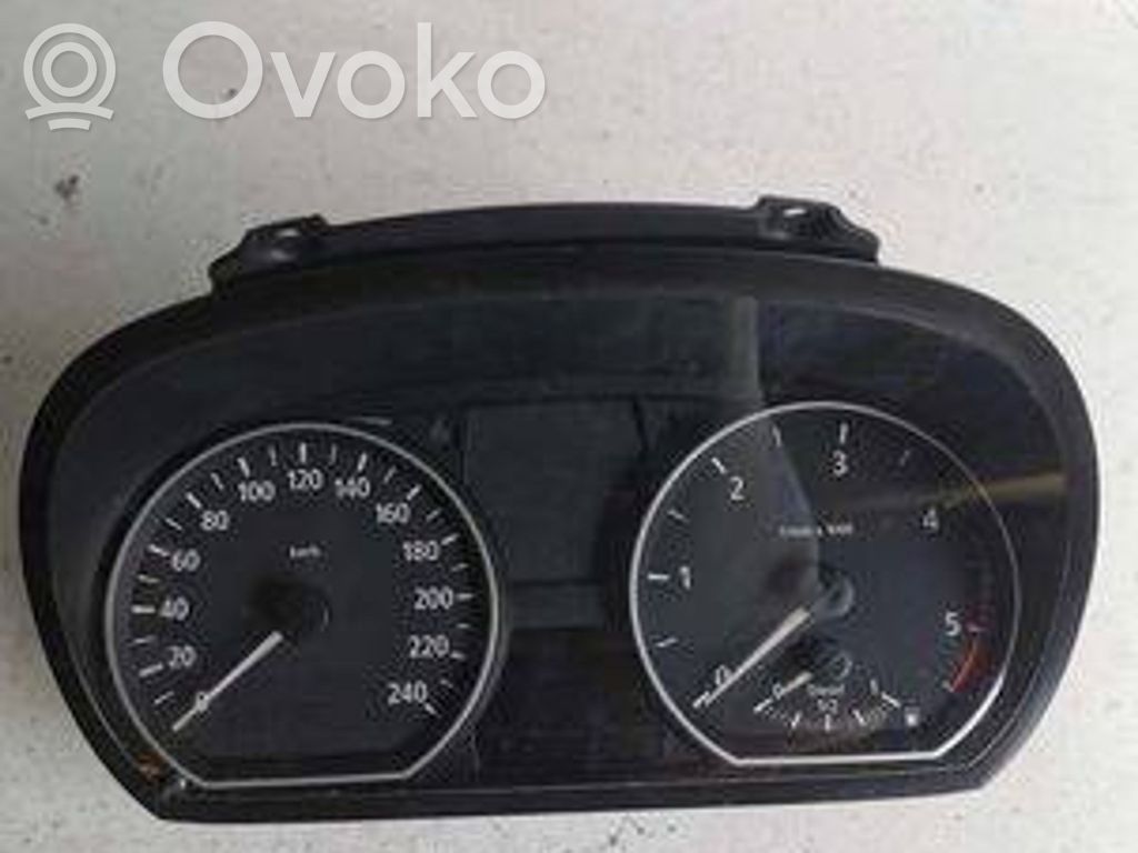 BMW 1 E81 E87 Speedometer (instrument cluster) 