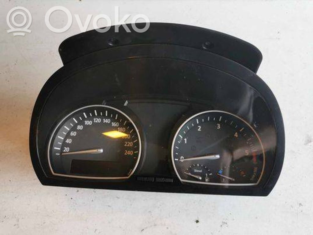 BMW X3 E83 Spidometrs (instrumentu panelī) 