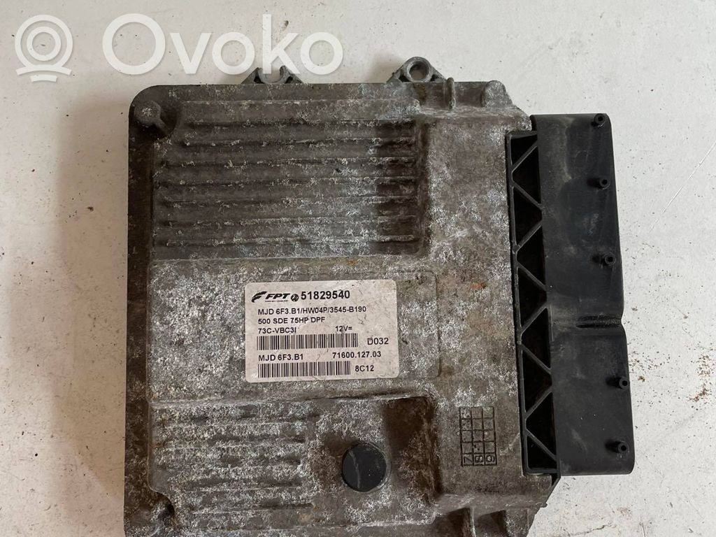 Fiat 500 Engine control unit/module ECU 