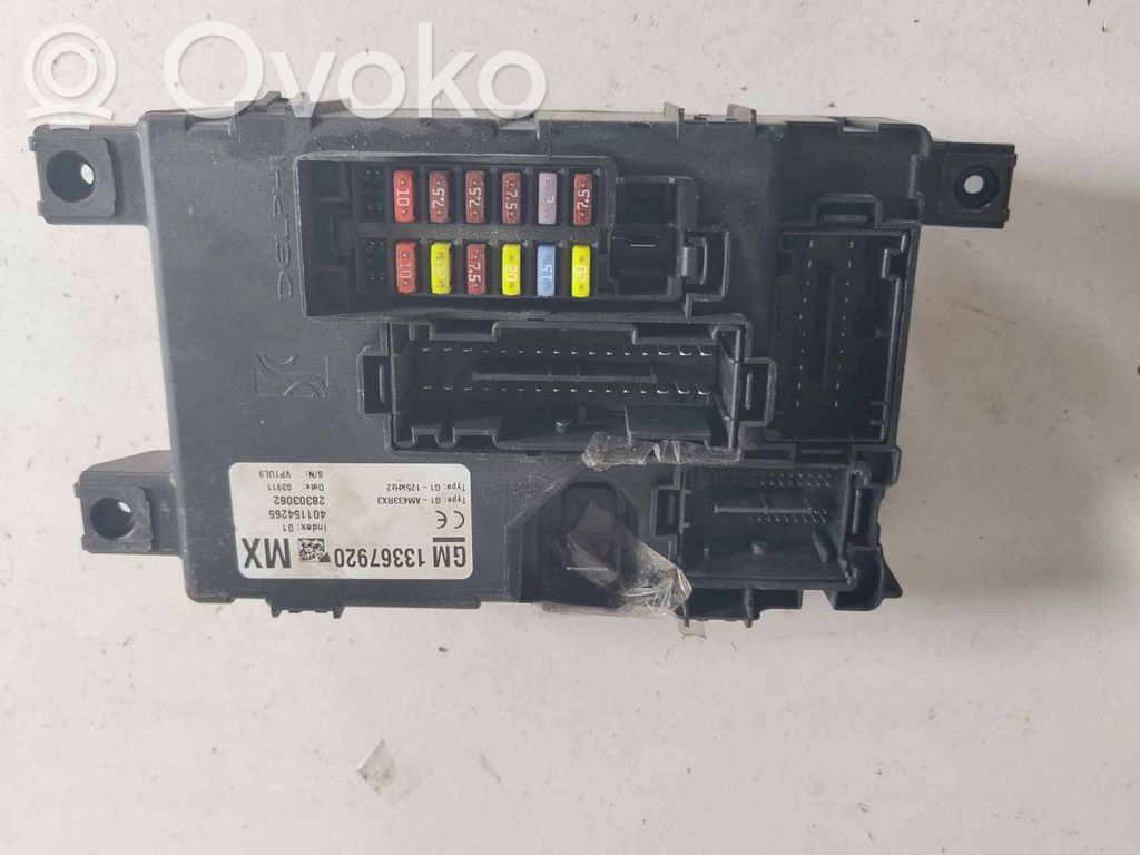 Opel Corsa D Fuse module 