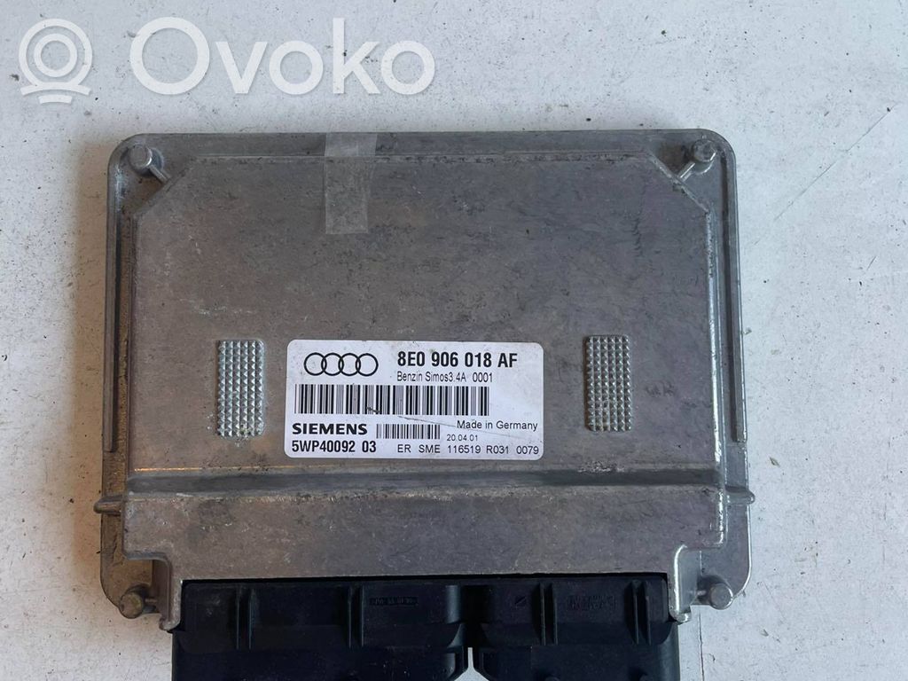 Audi A4 S4 B7 8E 8H Other control units/modules 