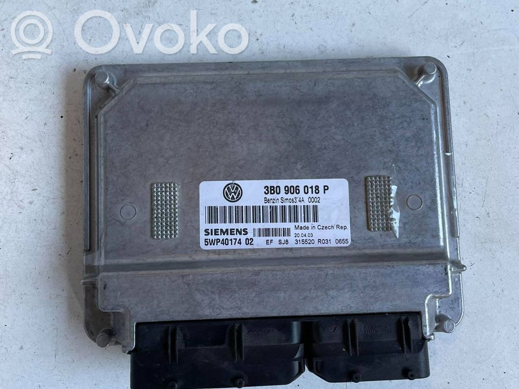Engine control unit/module   3B0906018P,5WP4017402