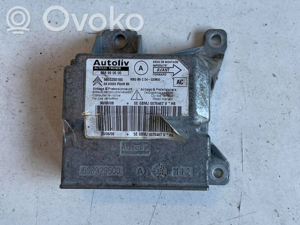 Citroen Berlingo Airbag control unit/module 