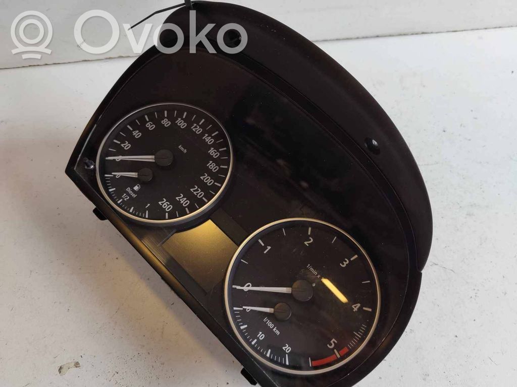 BMW 3 E90 E91 Speedometer (instrument cluster) 