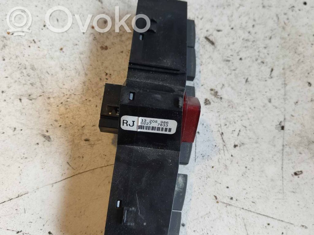 Opel Corsa D Hazard light switch 