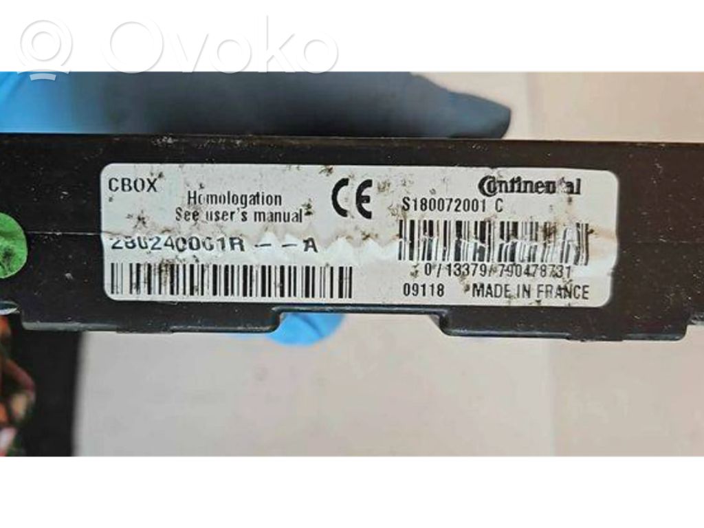 Renault Scenic III -  Grand scenic III GPS navigation control unit/module 
