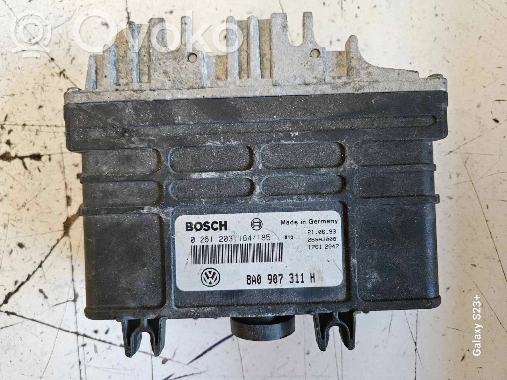 Engine control unit/module   8A0907311H,26SA3008,0261203184