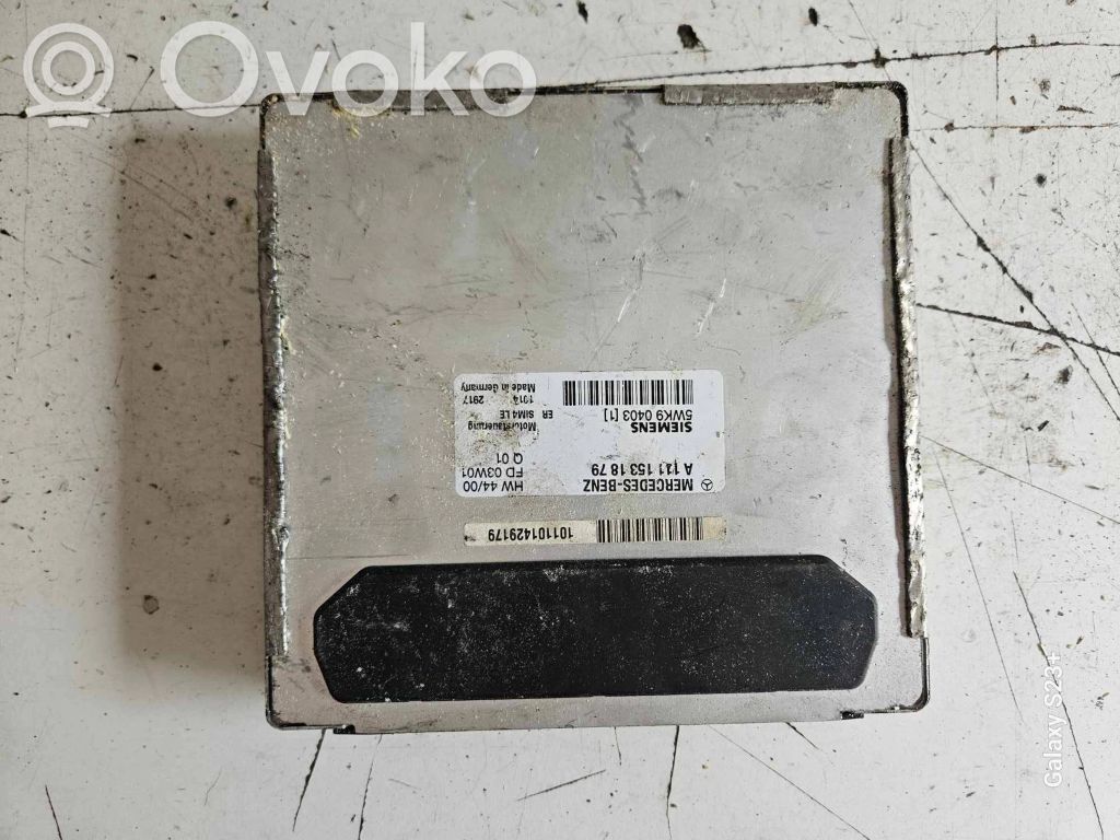 Mercedes-Benz C W203 Engine control unit/module 