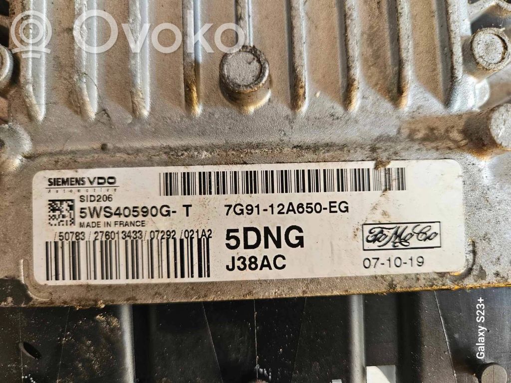 Ford Mondeo MK IV Engine control unit/module 
