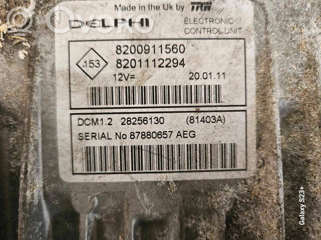 Renault Megane II Engine control unit/module 