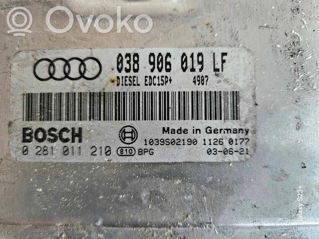 Engine control unit/module   038906019LF,0281011210