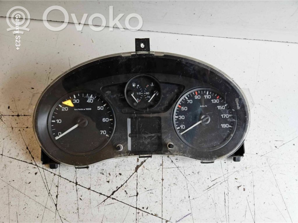 Fiat Scudo Geschwindigkeitsmesser Cockpit 