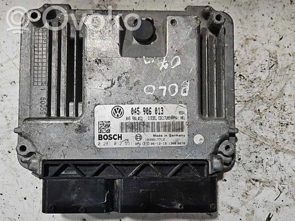 Volkswagen Polo IV 9N3 Engine control unit/module 