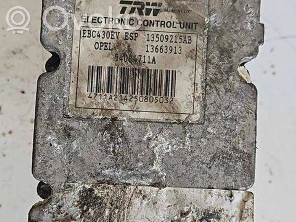 Opel Vectra C Bomba de ABS 