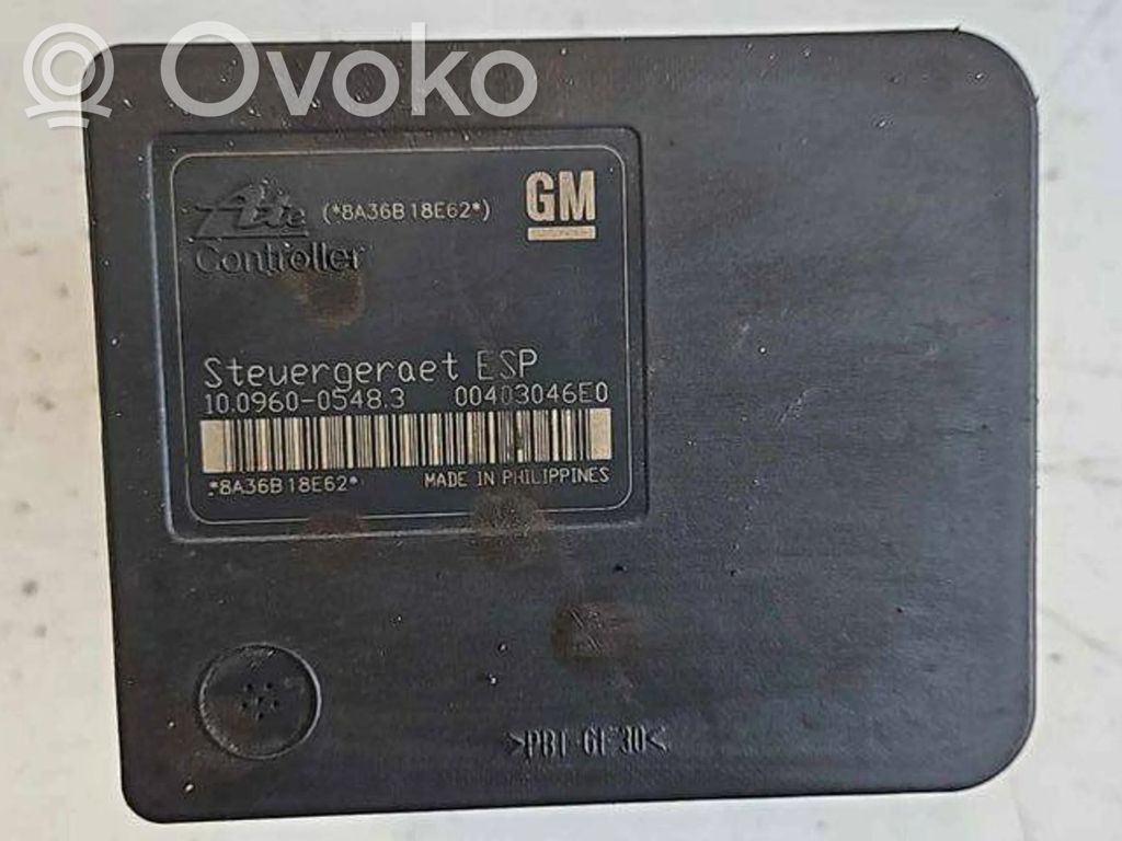 Opel Astra H ABS Pump 