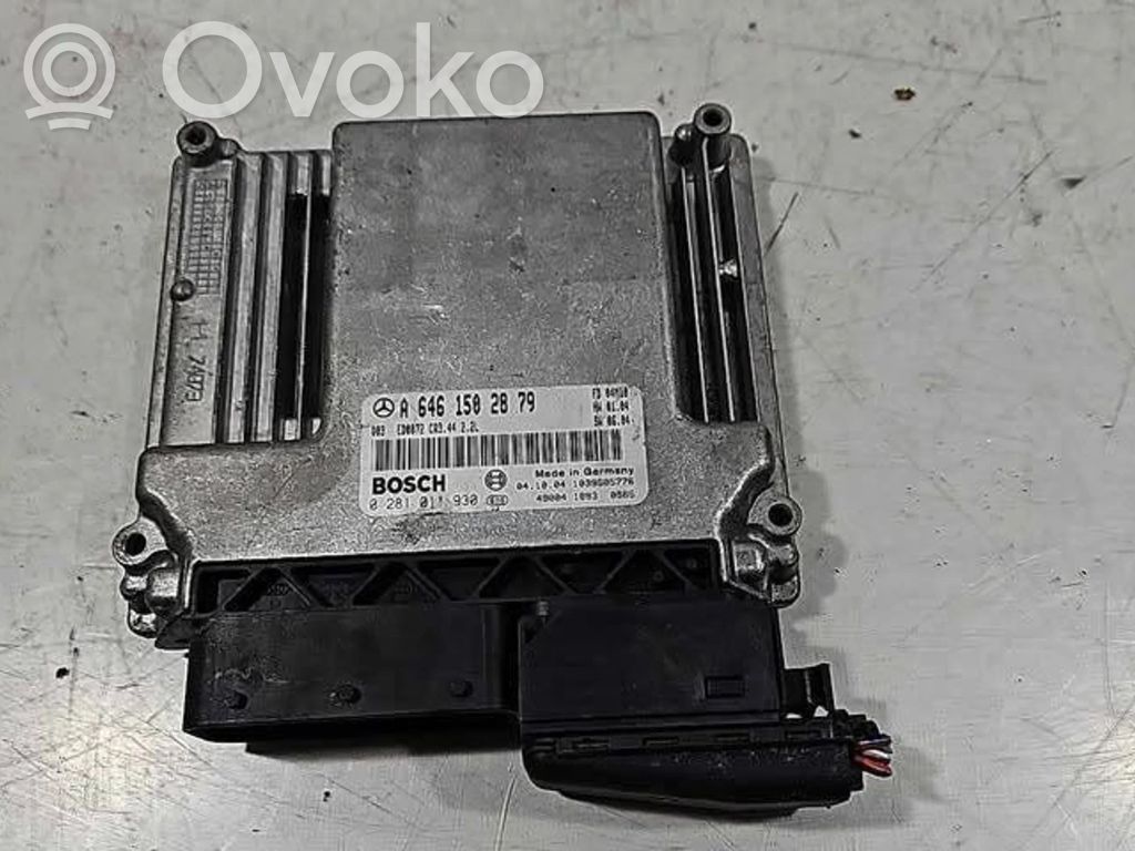 Mercedes-Benz C W203 Engine control unit/module 