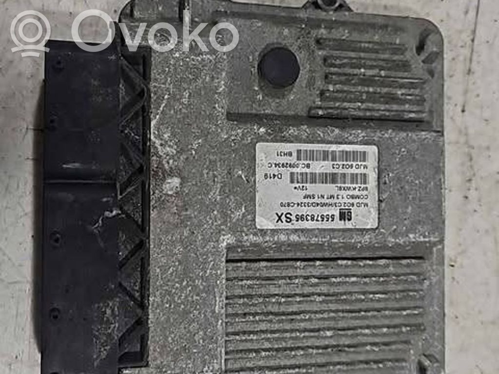 Engine control unit/module   55578395,BC0092934C,8PZKWX8L