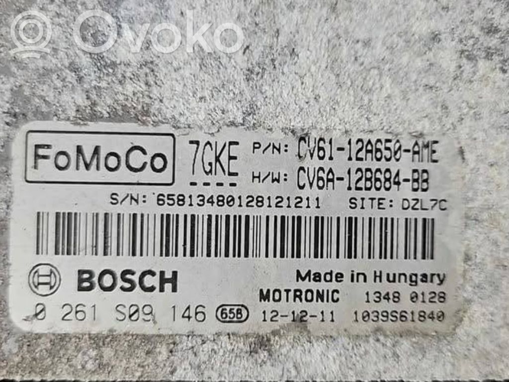 Ford Focus Engine control unit/module 
