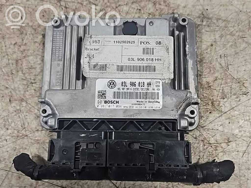 Engine control unit/module   03L906018HH,03L907309Q,0281017094