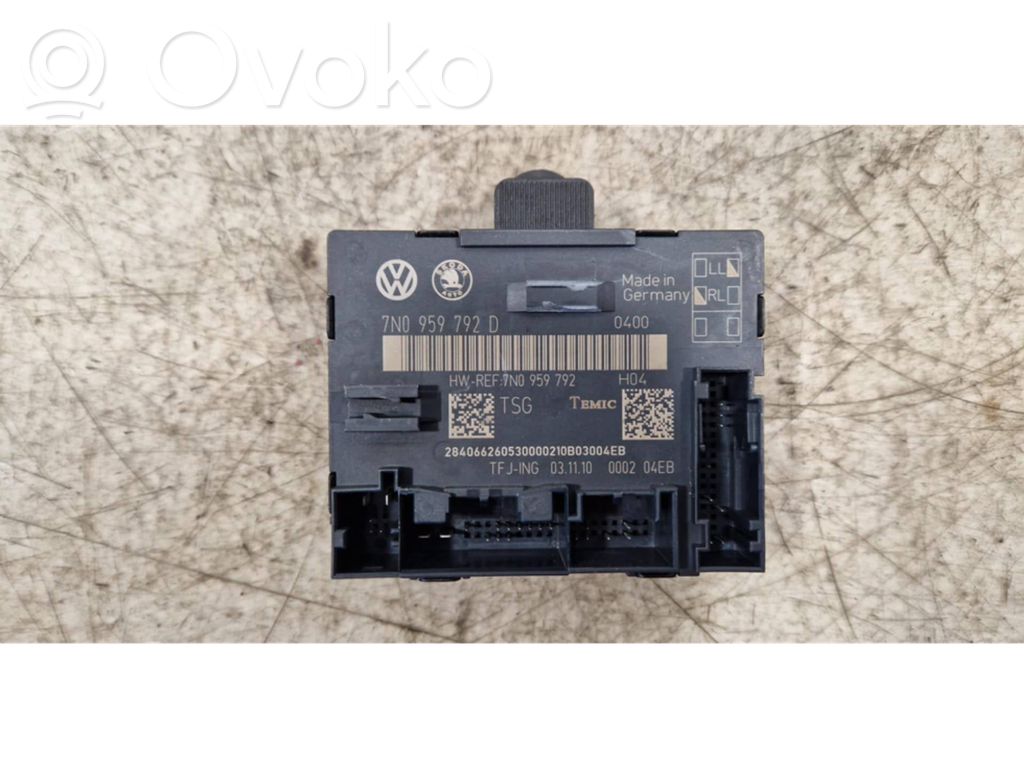 Volkswagen Sharan Door control unit/module 