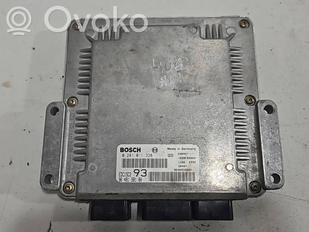 Peugeot 406 Engine control unit/module 
