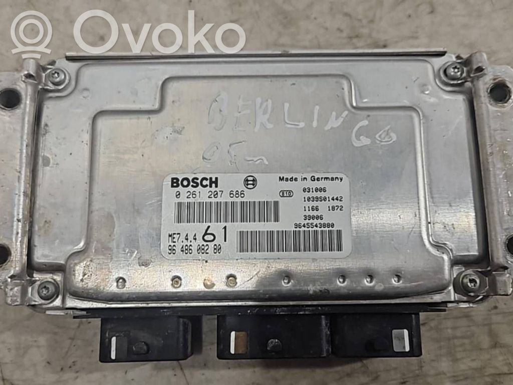 Citroen Berlingo Engine control unit/module 