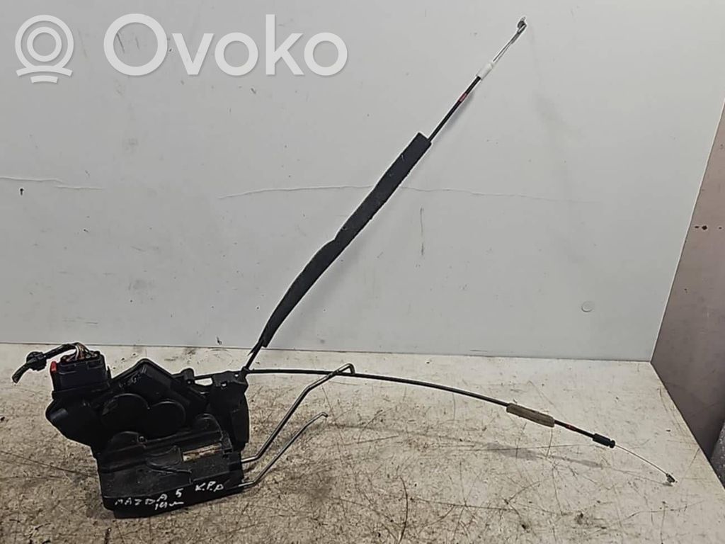 Mazda 5 Front door lock 