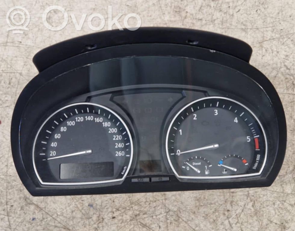 BMW X3 E83 Speedometer (instrument cluster) 