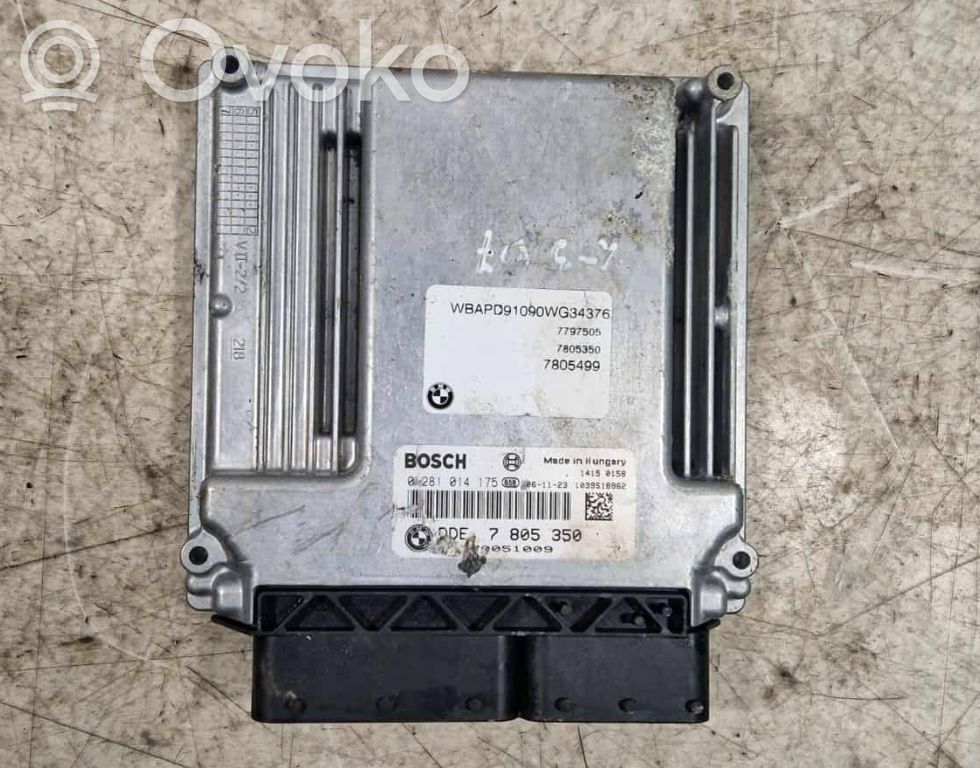 BMW X3 E83 Engine control unit/module 